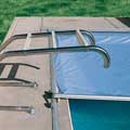 Pool cover compatible accessories are also available